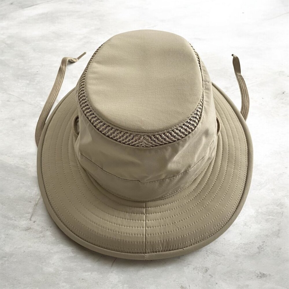 Tilley Iconic Airflo Bucket Hat Khaki Sz 22 3/4"​